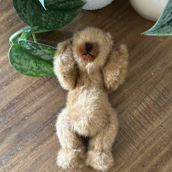 🧸 ty Brown stuffed Bear 8 inch plush 1993 Fully jointed Animal 🧸 - Picture 7 of 12